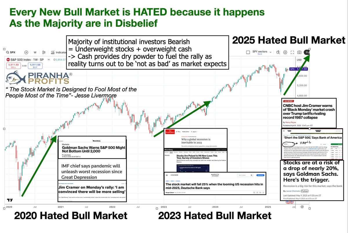 Every new bull market is hated