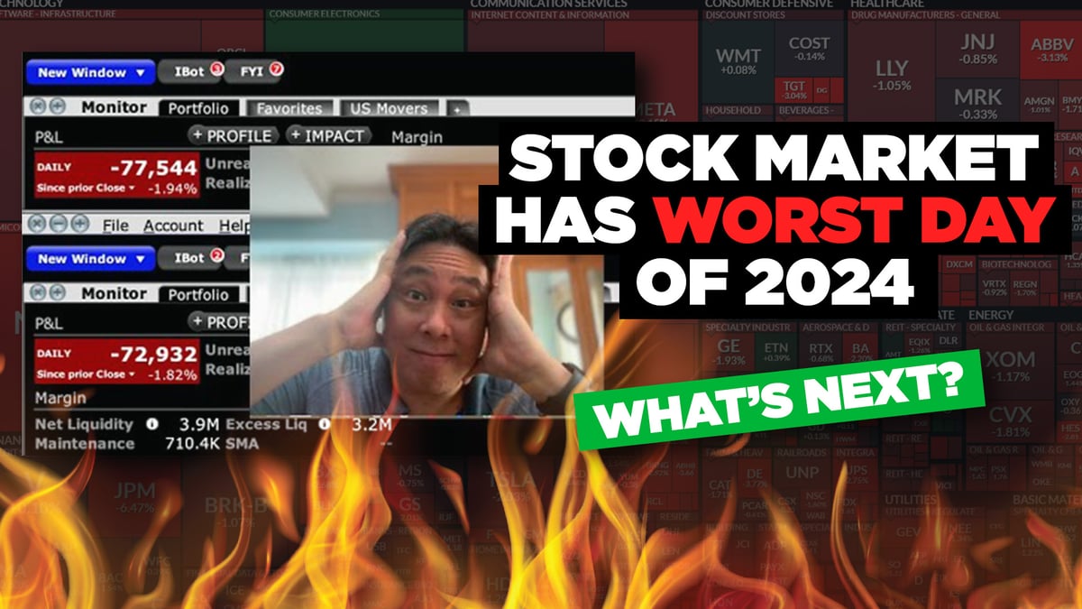 Stock Market Has Worst Day of 2024 copy
